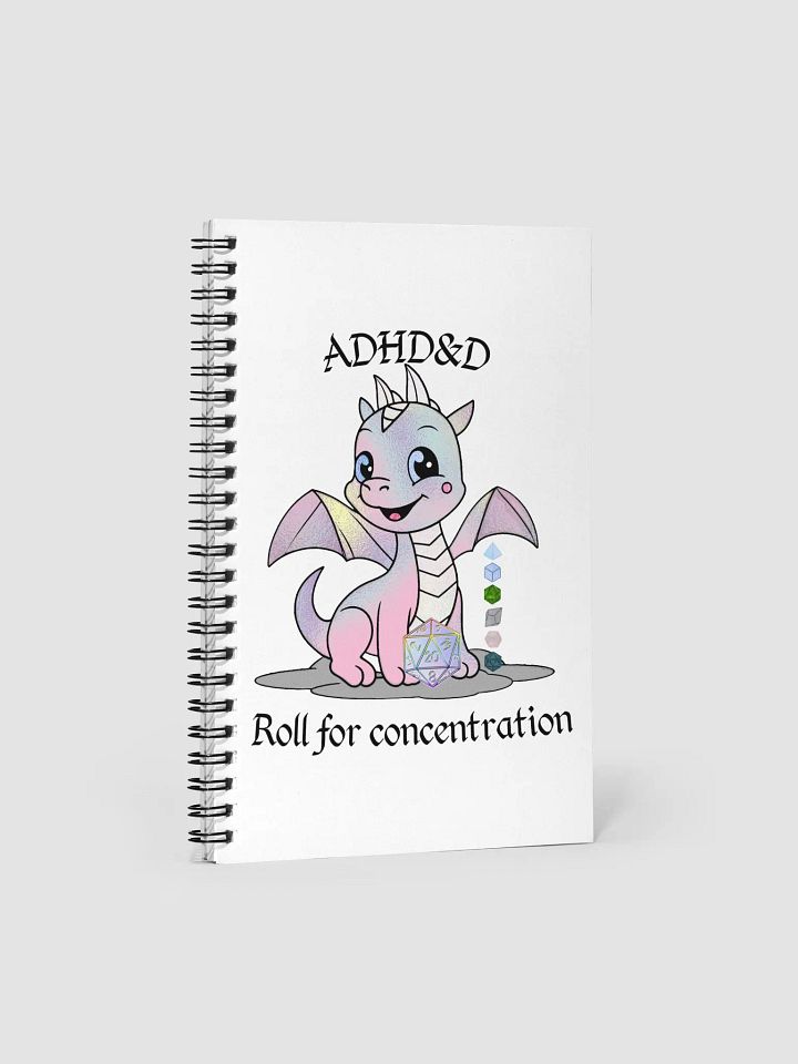 Vibrant Icosahedron Spiral Notebook product image (1)