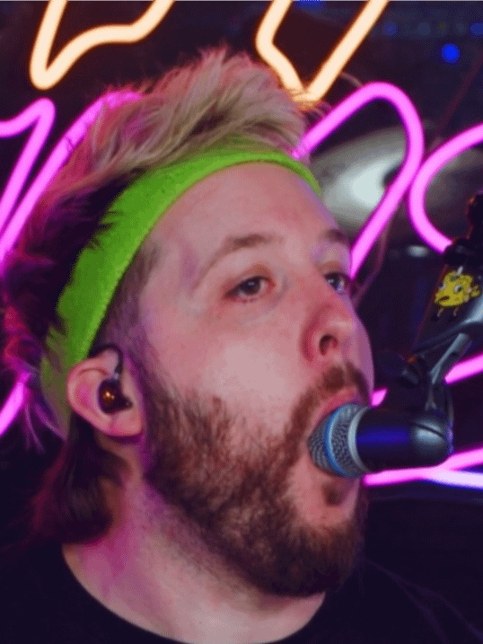 SethDrums Neon Green Headband product image (1)