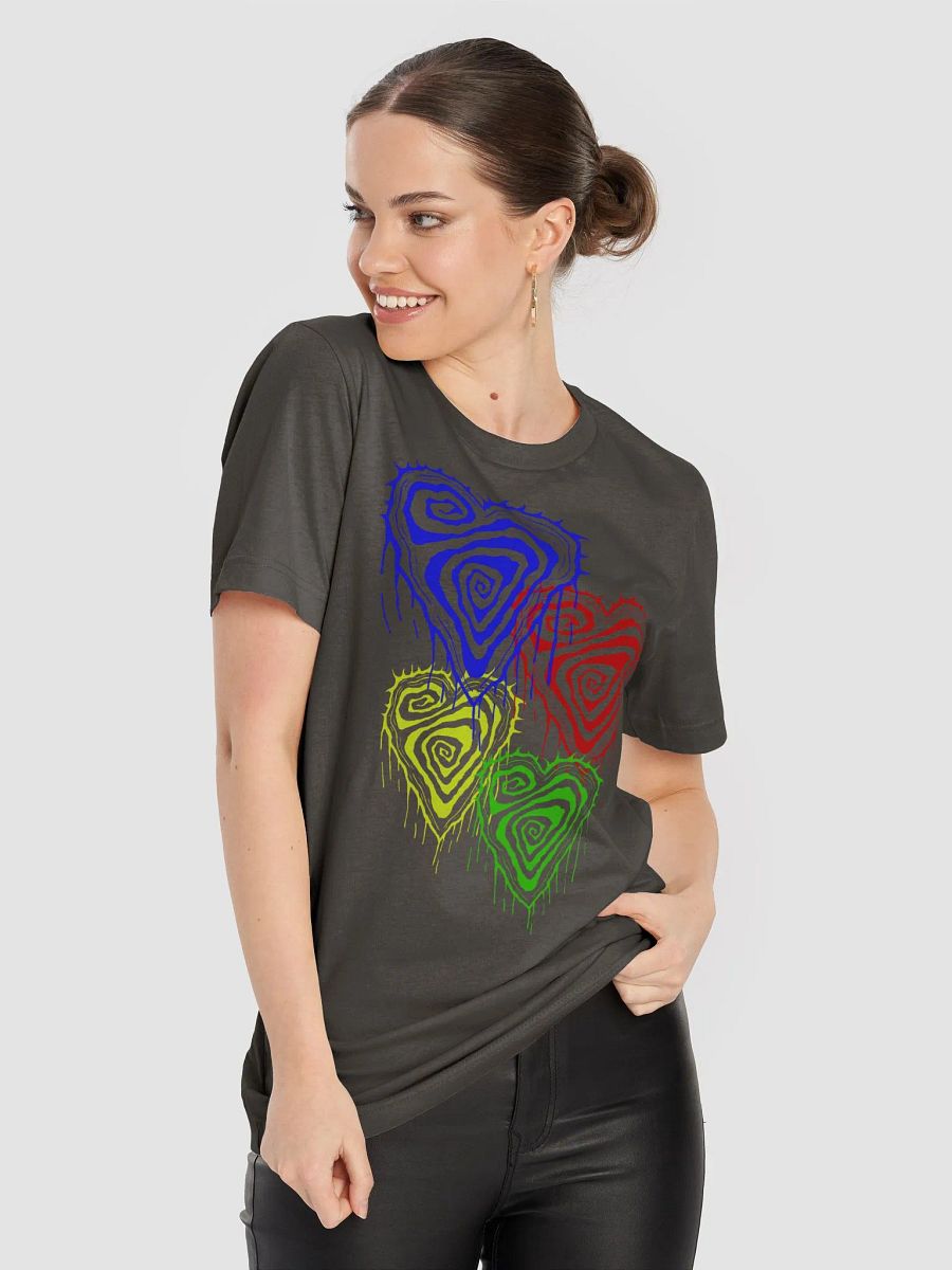 Smoked Heart Valentines Day Tee product image (84)
