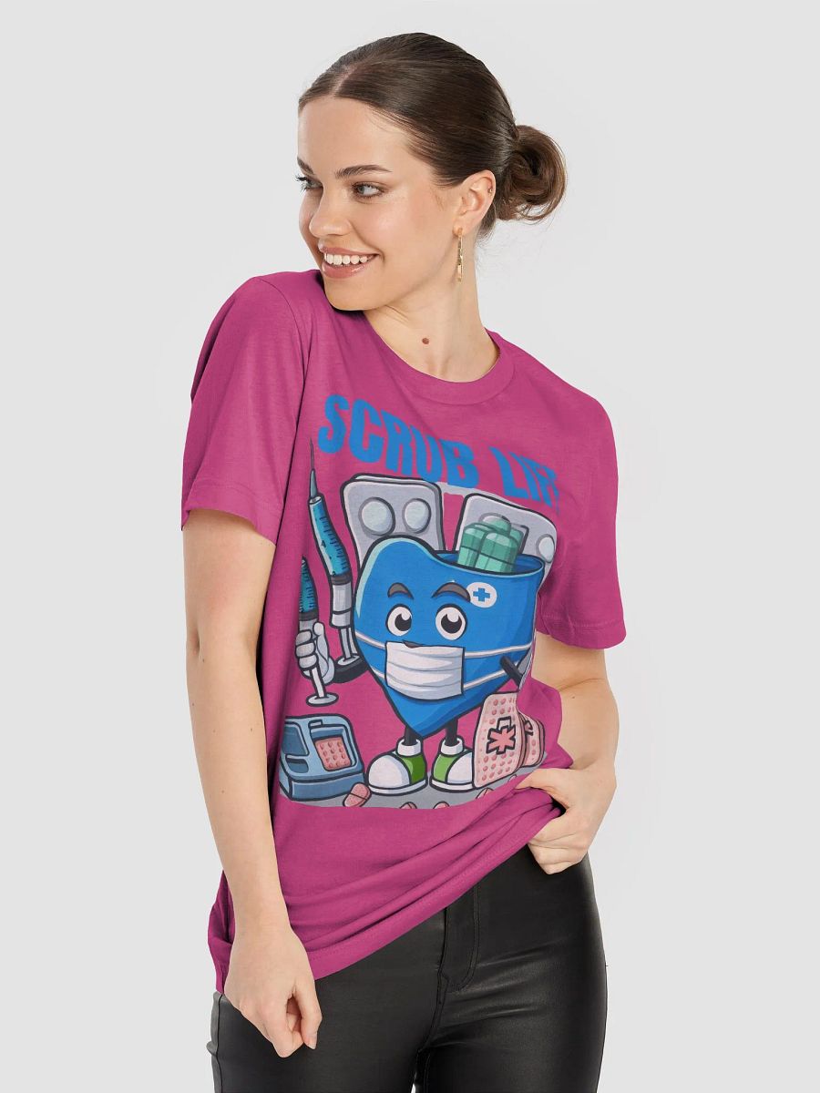 Syringe, heart, mask , and cartoon T-Shirt product image (83)