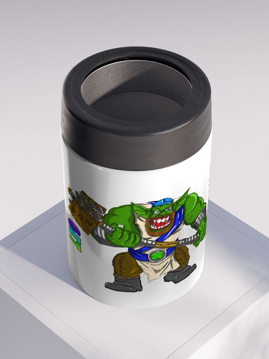 noodle hammered stainless steel can coozie product image (2)