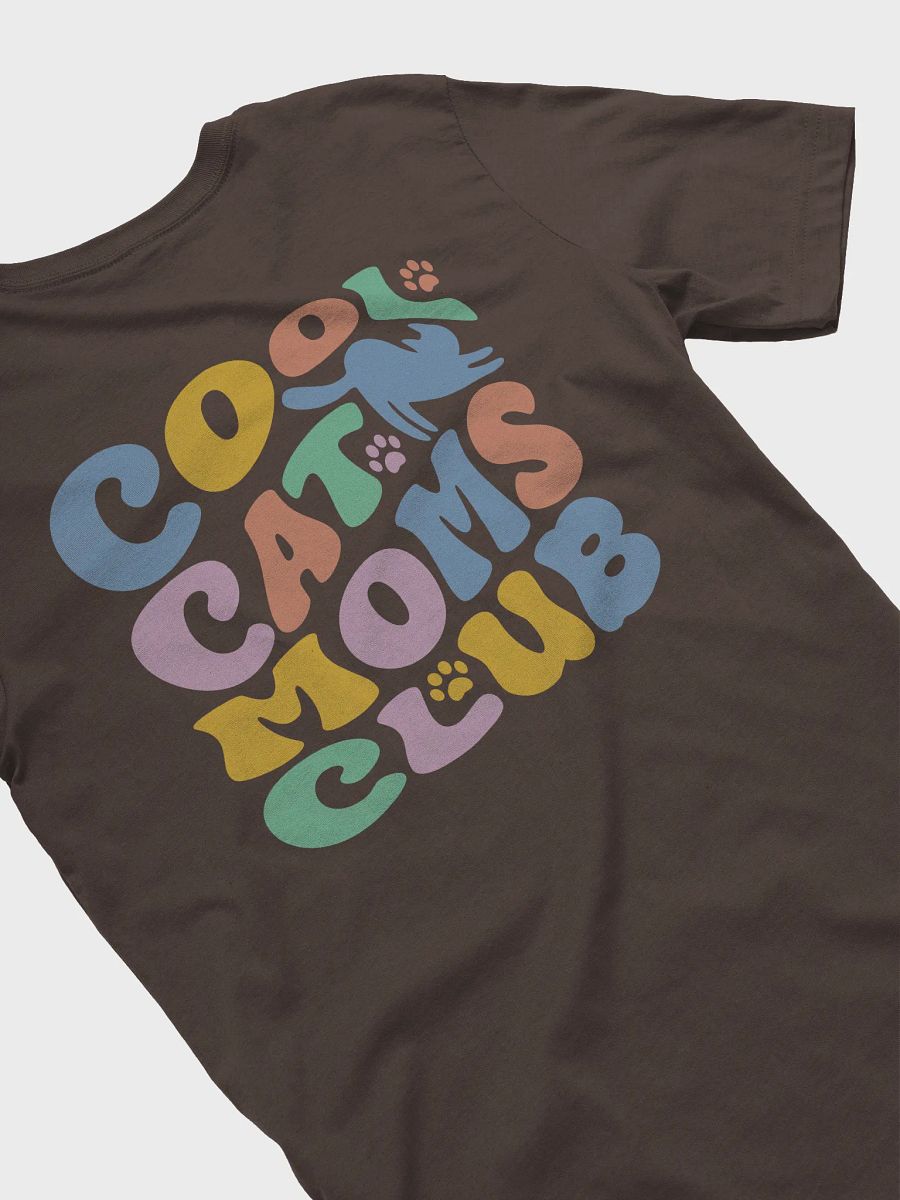Cool Cat Moms Club 3 T-shirt (Back Print) product image (2)
