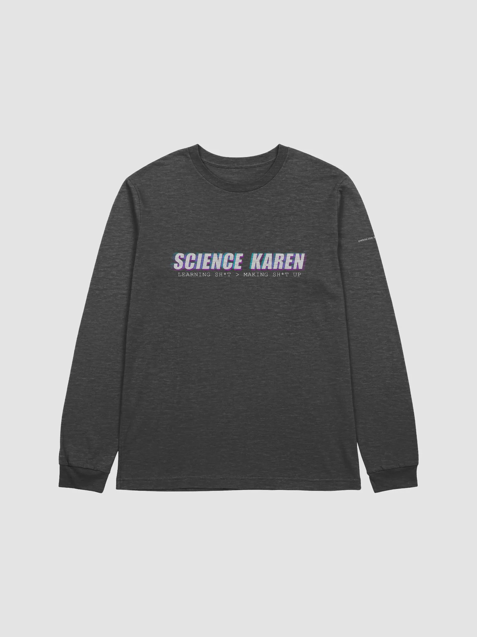 Bold Stripes YouTube Long Sleeve Tee product image (2)