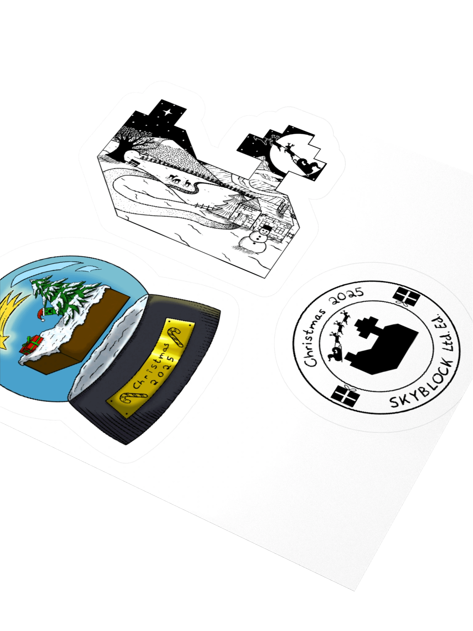 Skyblock Christmas 2025 Ltd. Sticker Set product image (8)