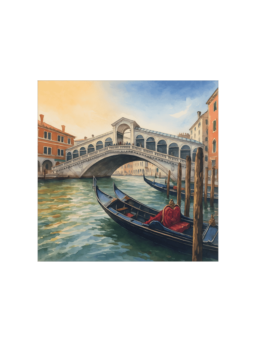 Tranquil Venice Canal Poster product image (1)
