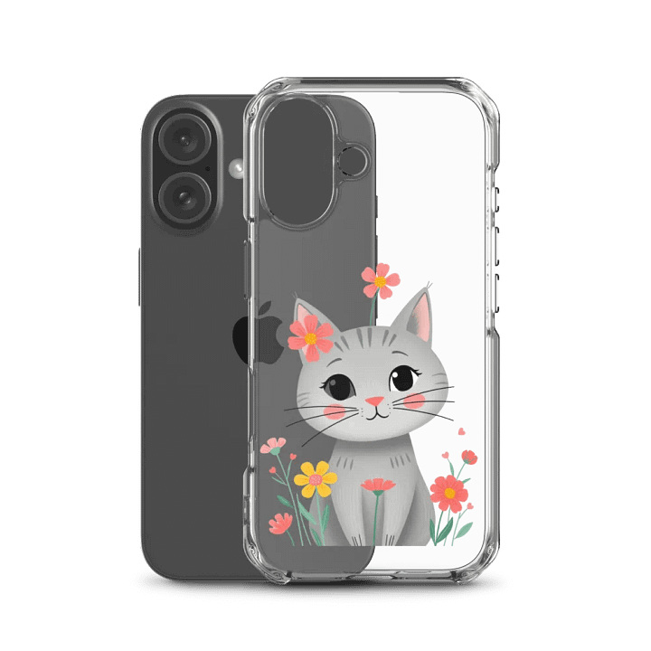 Floral Feline iPhone® Case product image (50)