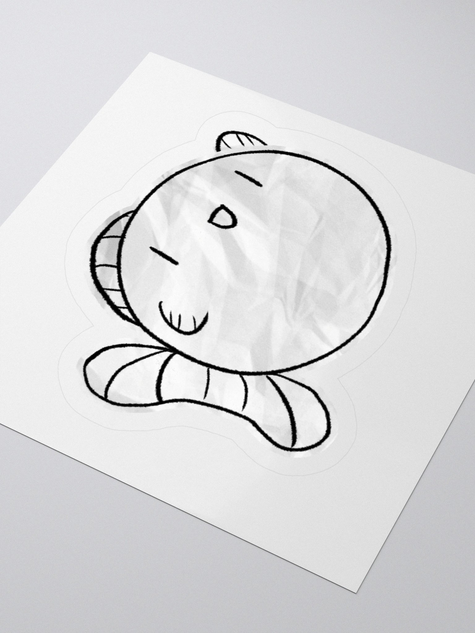 Waving Dockie Kiss Cut Stickers product image (8)