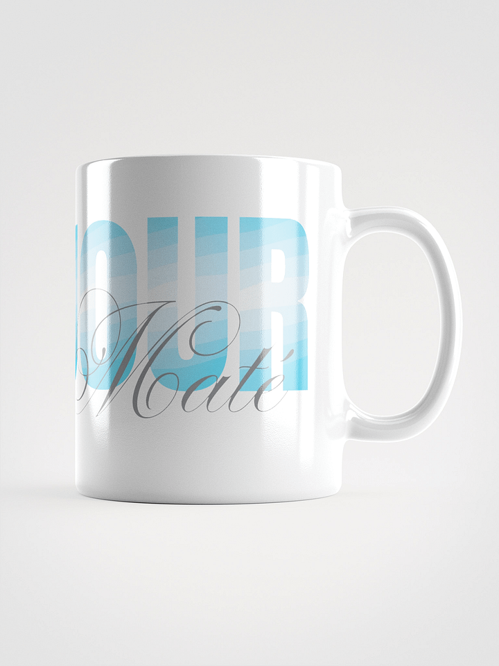 Mug Blanc Bonjour Mon Maté - Cadeau Mug Message Positif product image (1)