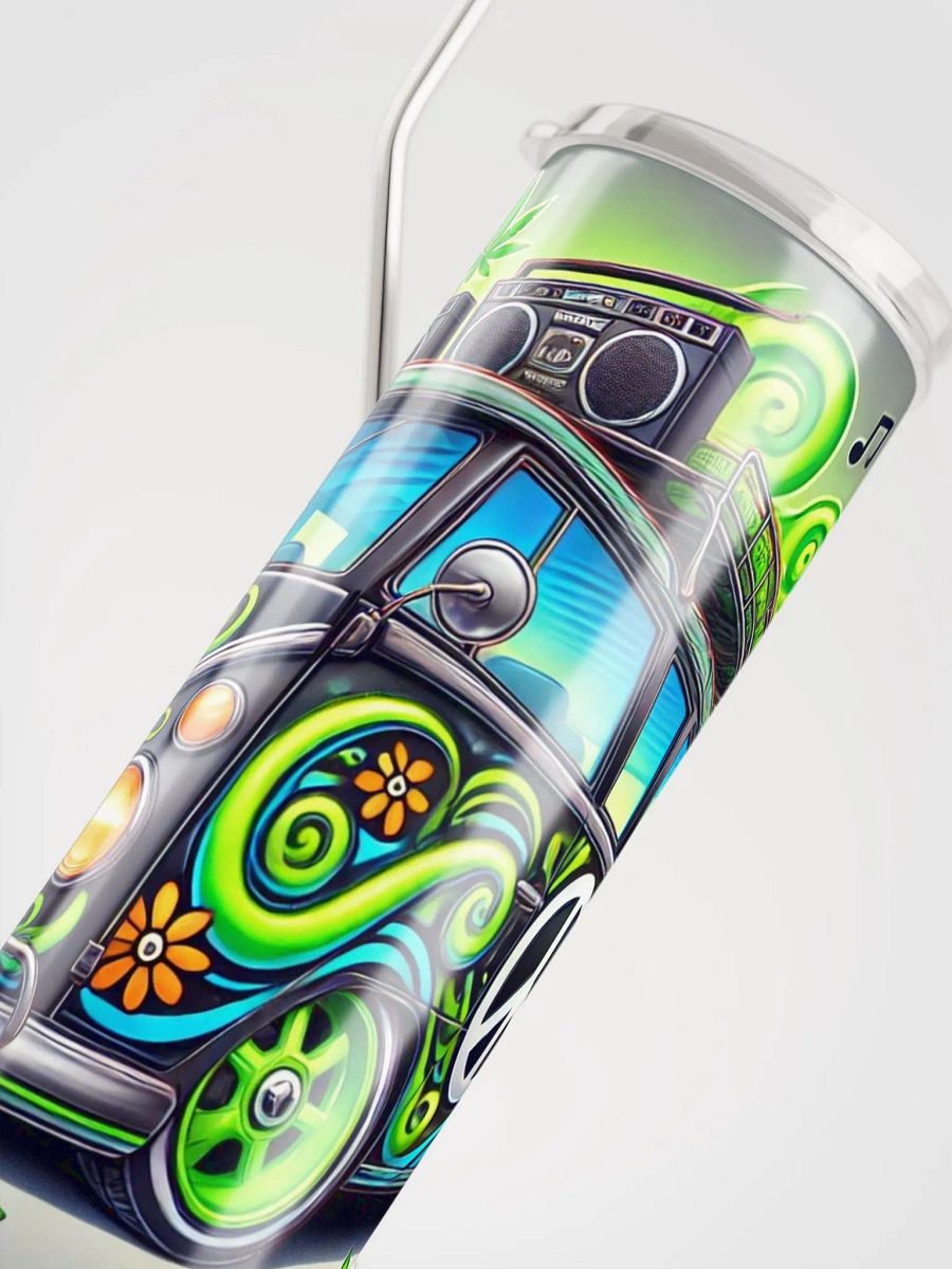 Da Groovy Vibes Stainless Steel Tumbler product image (8)