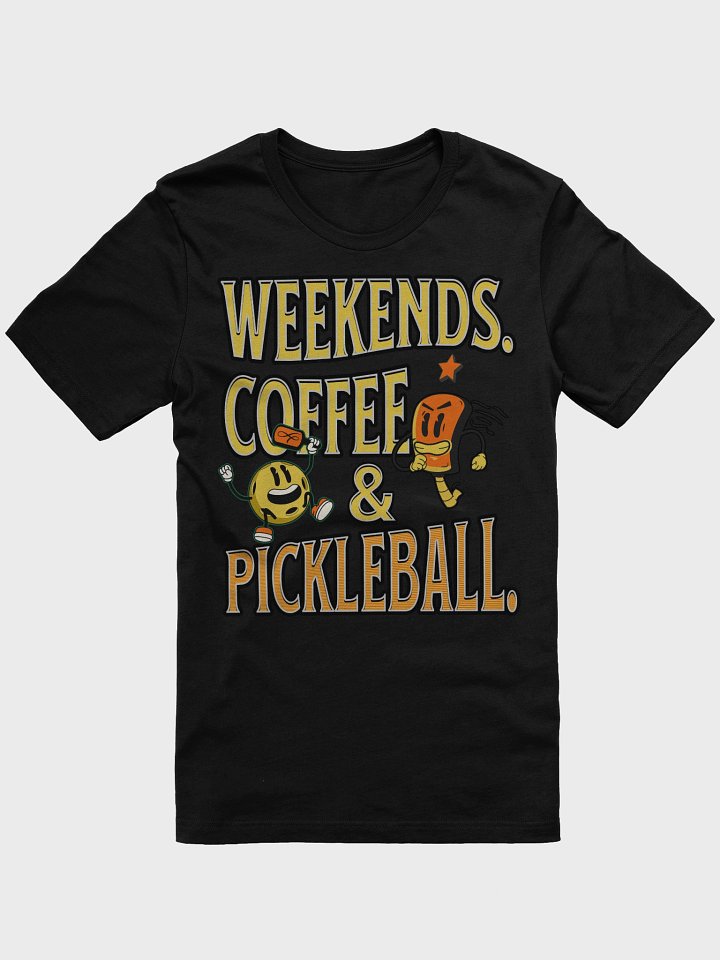 Weekends Coffee And Pickleball Vibes T-Shirt product image (1)
