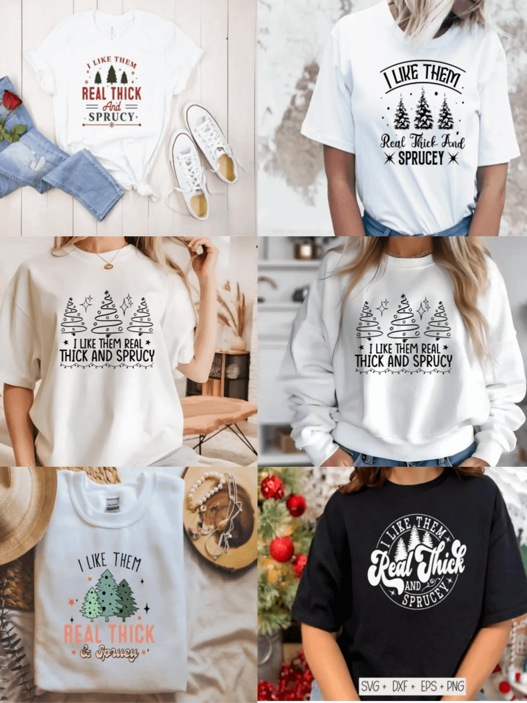 I like them real thick and sprucy bundle svg png Thick and sprucey bundle svg product image (6)