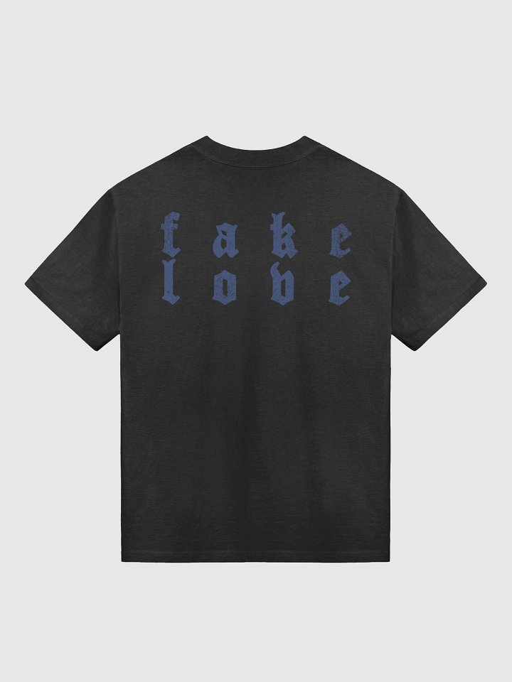 Fake Love Faded Oversized Tee product image (2)