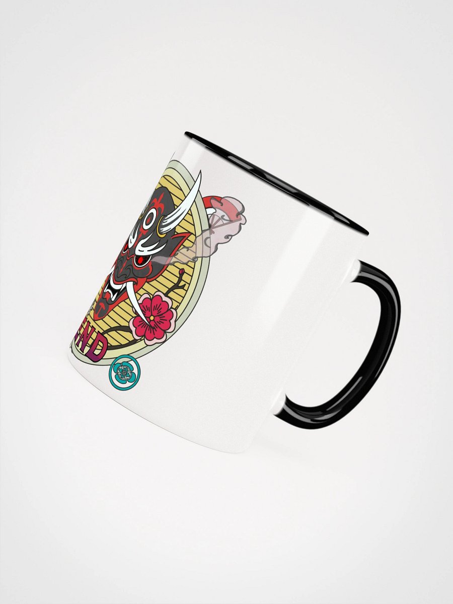 Demon Mask Zen Ceramic Mug with Color Inside product image (28)