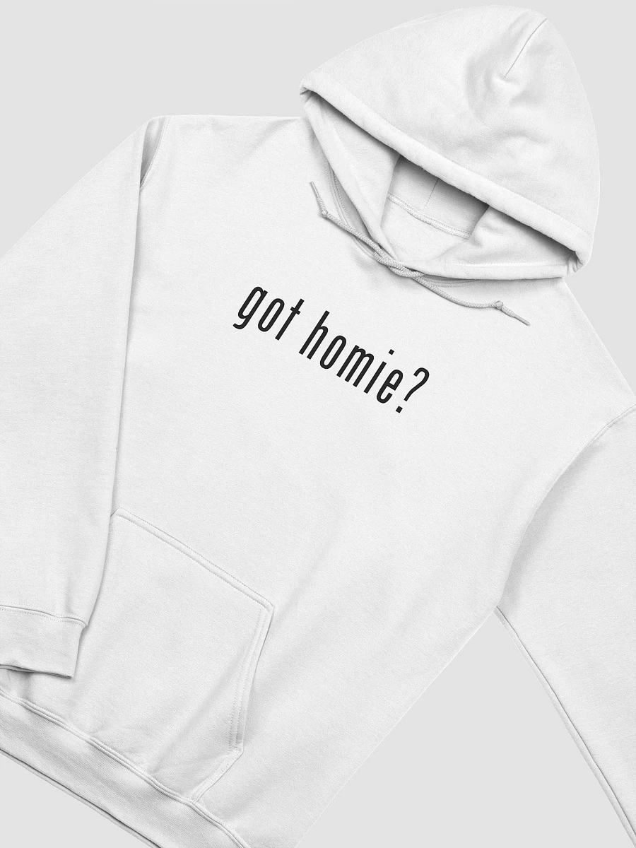 MISSING NOT LIVE HOODIE (WHITE) product image (3)