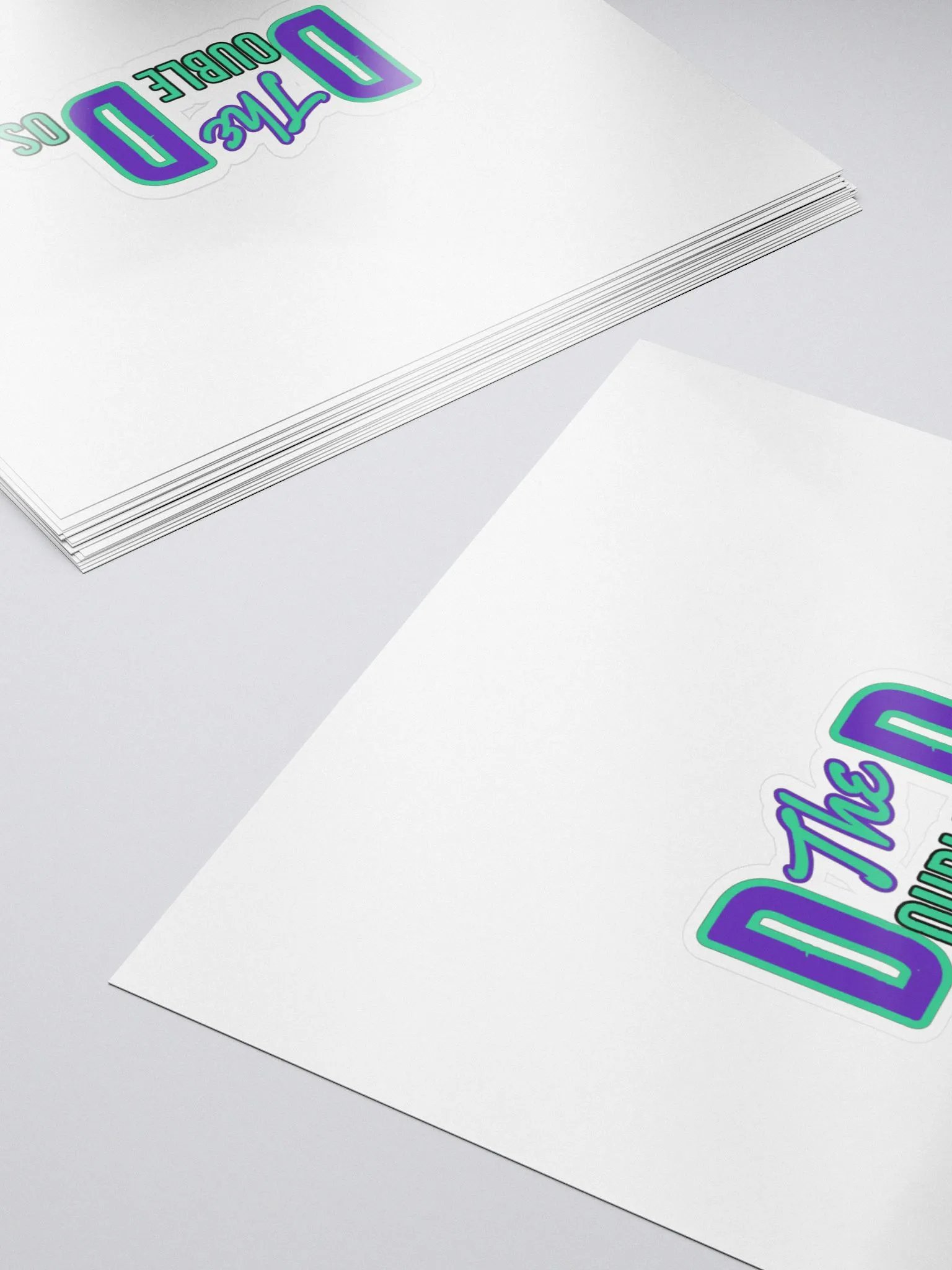 TheDoubleDos Sticker product image (5)