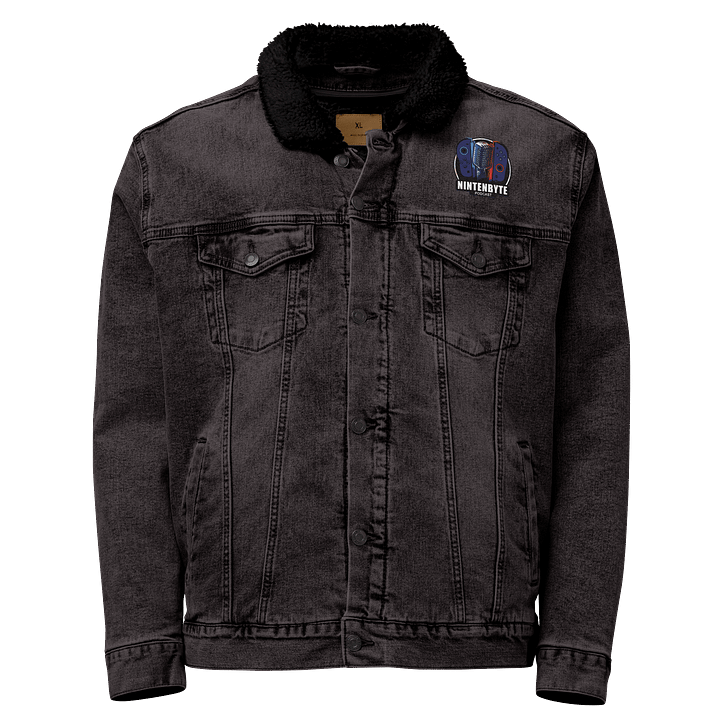 Nintenbyte Podcast S3 Denim Sherpa Jacket product image (1)
