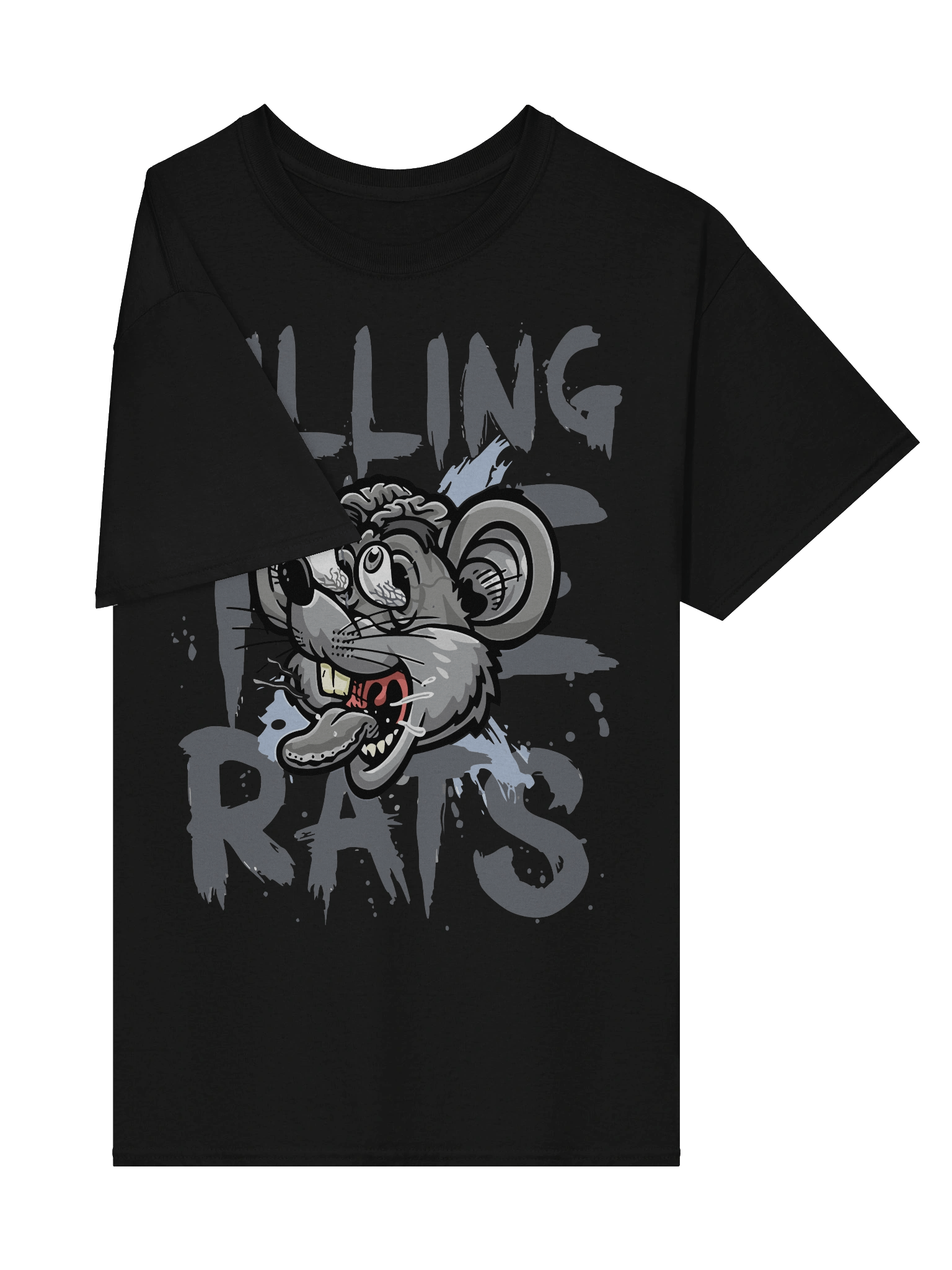 KILLING THE RATS Graffiti Style T-Shirt product image (4)