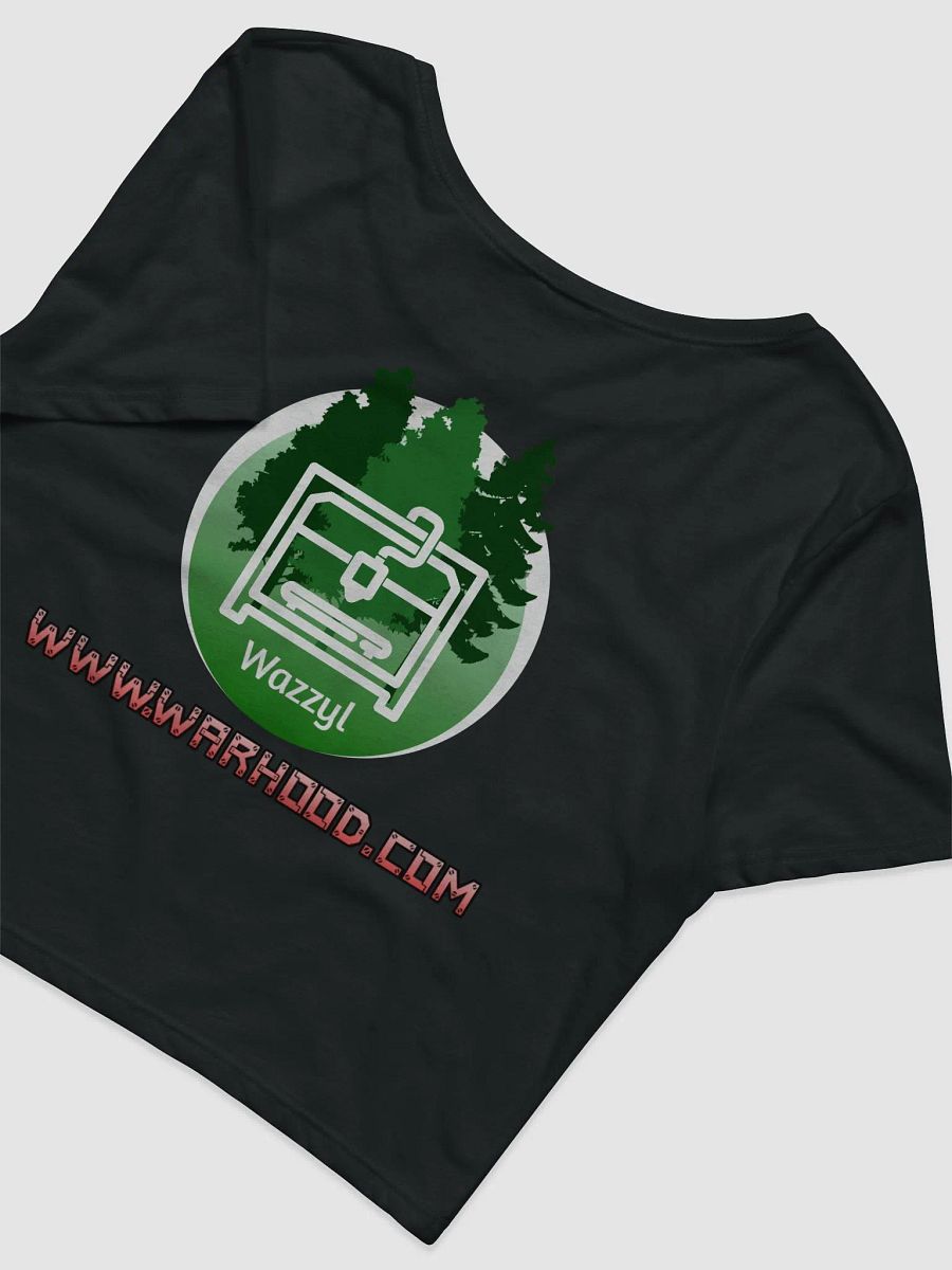 Tribal Dragon Teal Crop Tee product image (4)