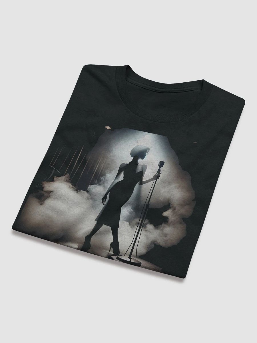 Sultry Jazz Singer Spotlight (Front Print Womens Tee) product image (5)