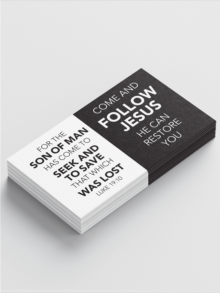 "Follow Jesus" Gospel Tract - Free File Download product image (1)