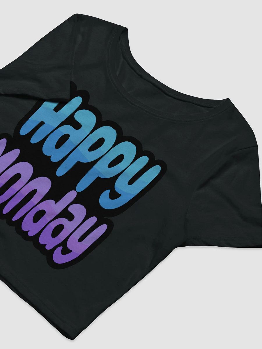 Happy Monday Cropped T-Shirt product image (14)