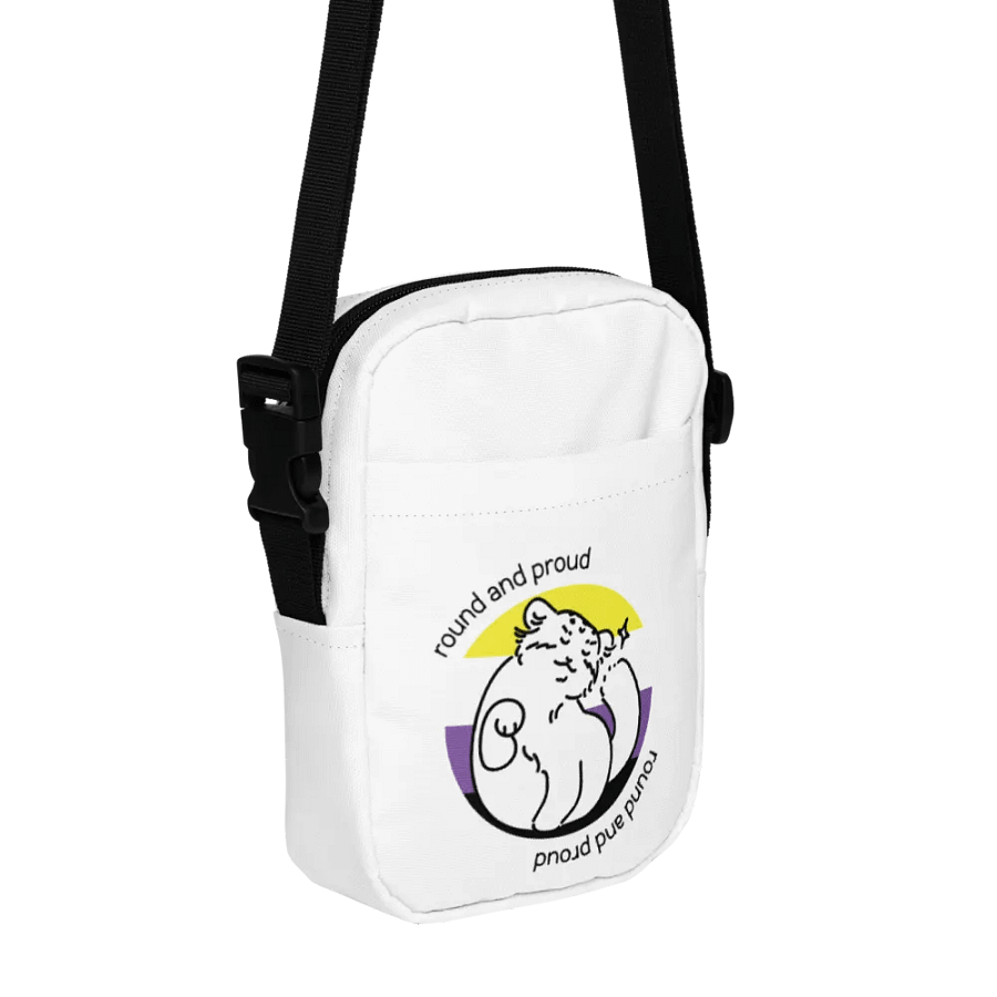 Round and Proud Manul Nonbinary Version - Small Bag product image (1)