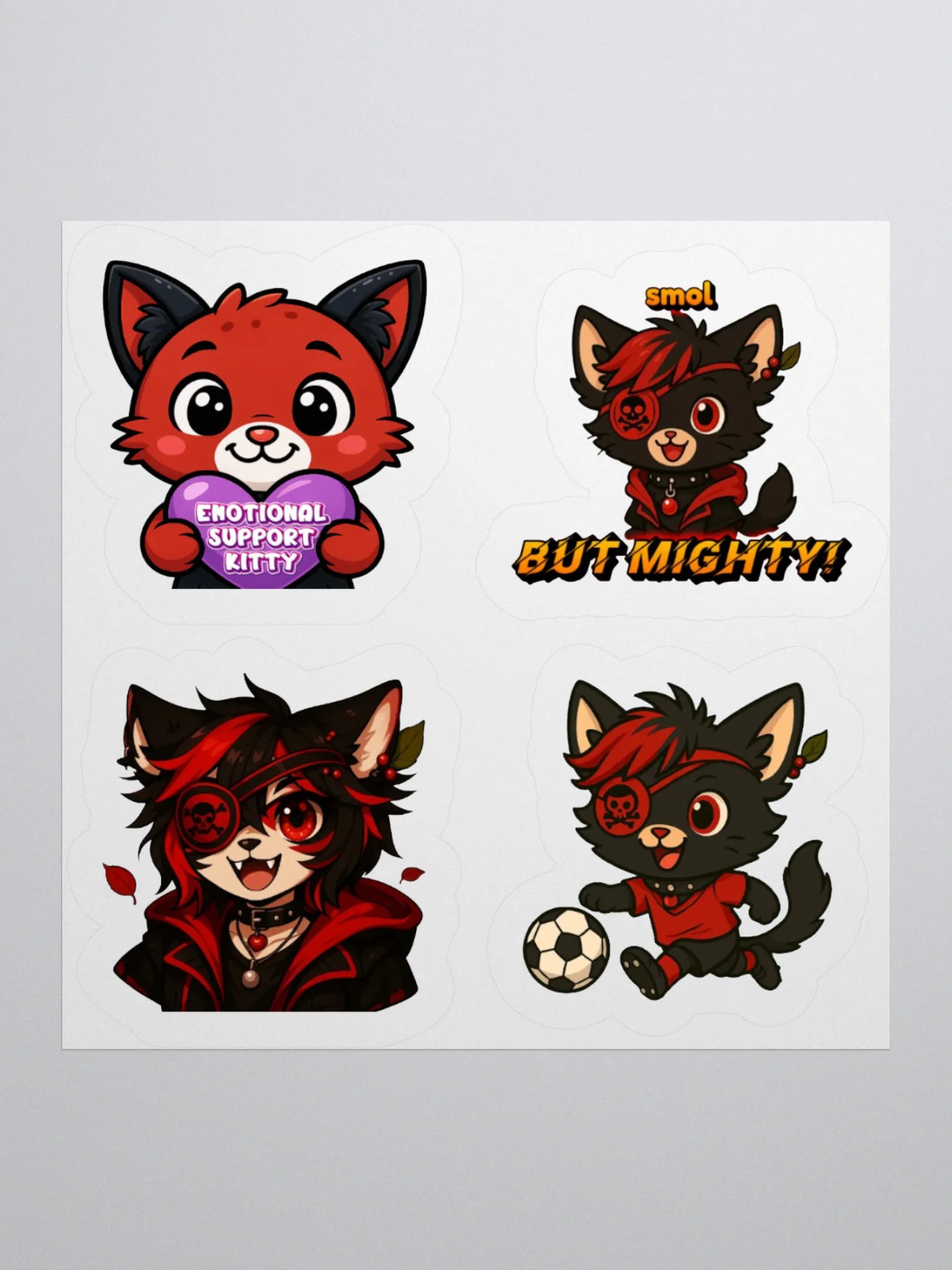 Kitty stickers product image (2)