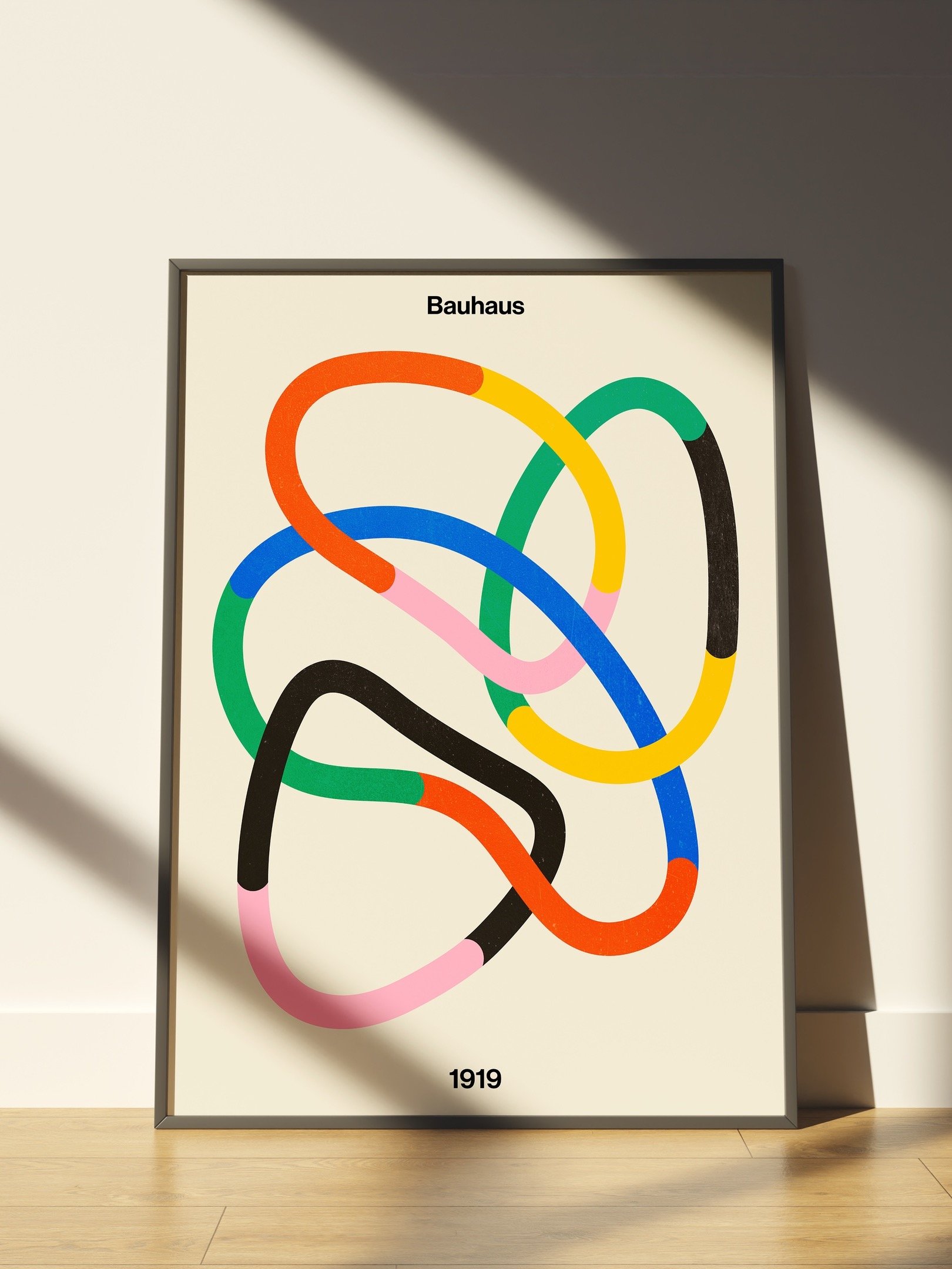 Synchrony: Bauhaus 1919 Exhibition 01 Poster Art Print product image (22)