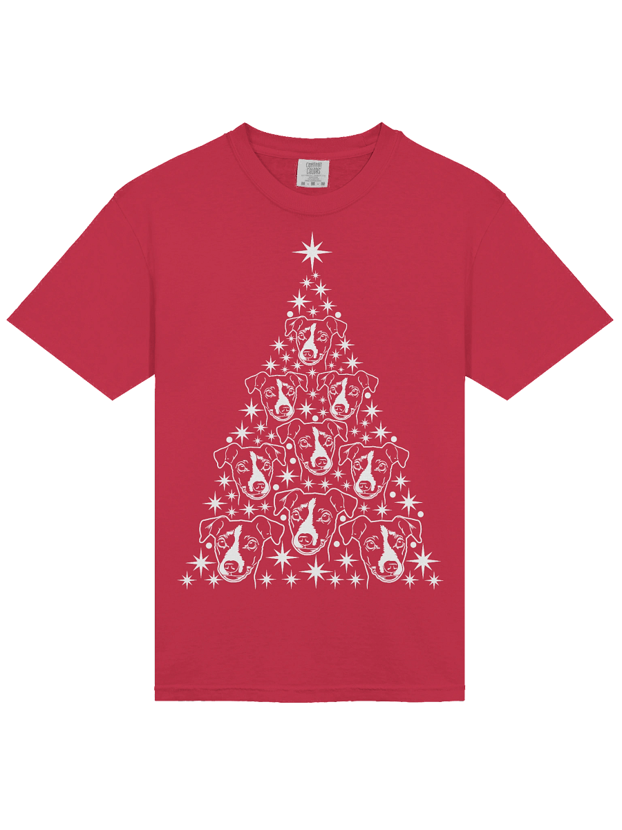 Jack Russell Terrier Christmas Tree T-Shirt product image (33)
