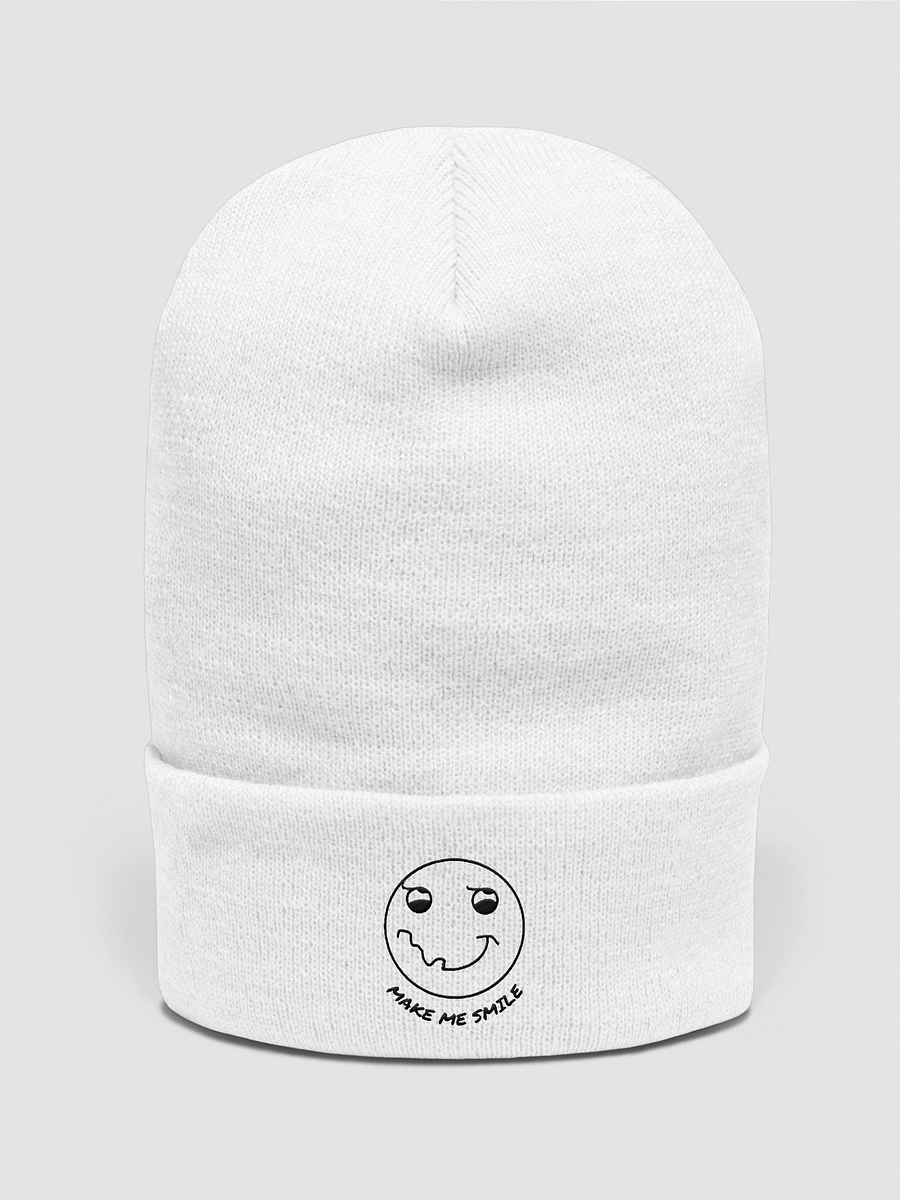 Whimsical Make Me Smile Smiley Face Beanie product image (1)