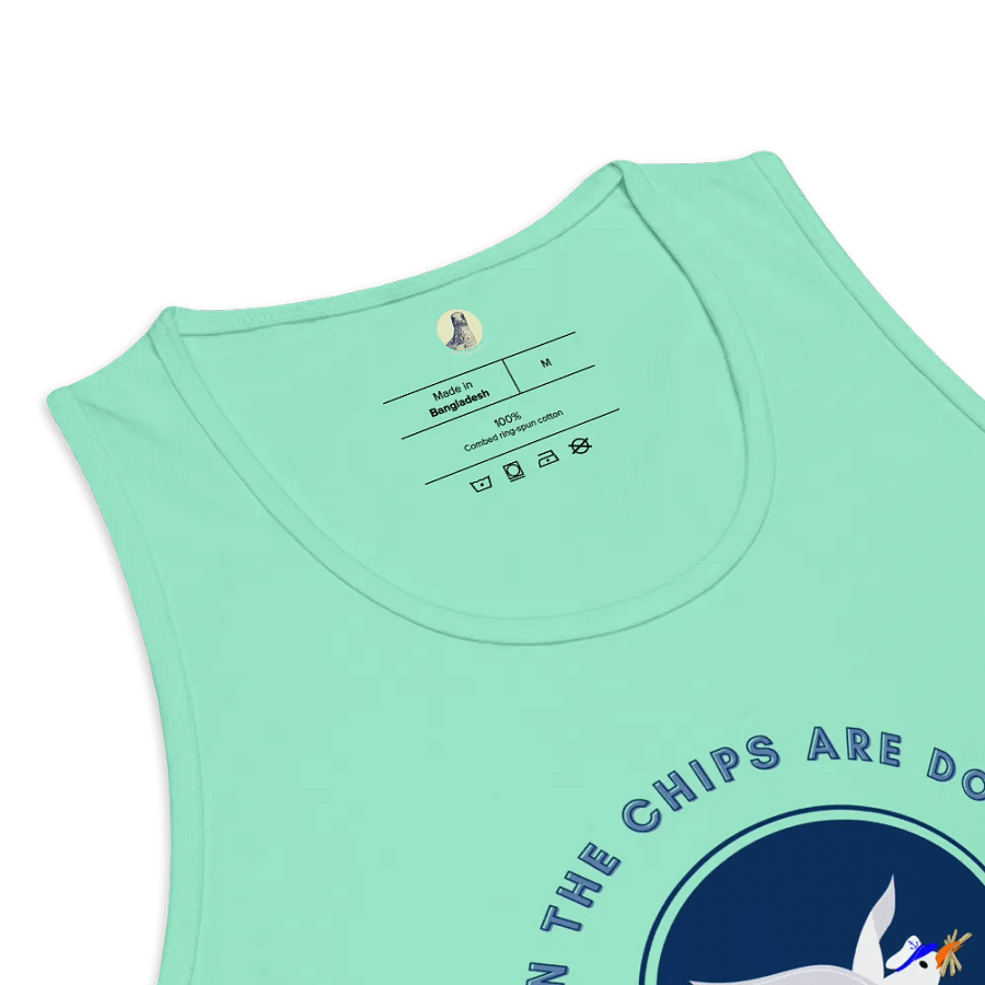 When the Chips are Down I Pick Them Up! Tank Top in Pastel Colours product image (15)