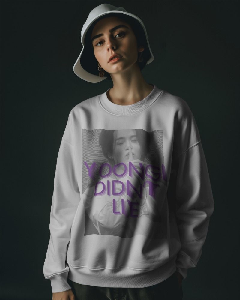 Yoongi didn´t lie Sweatshirt product image (13)