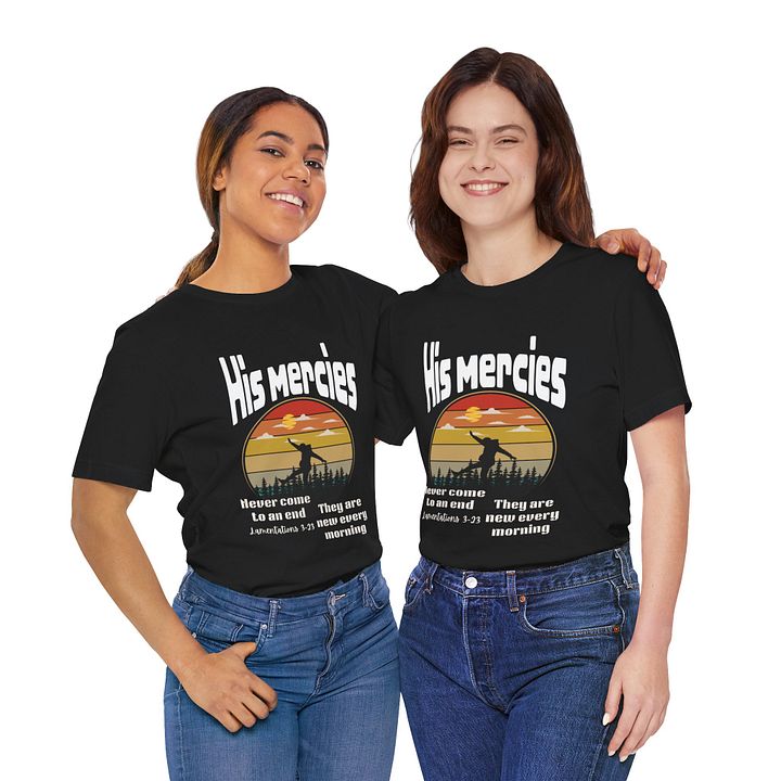 His Mercies Are Ever New Comfort Tee product image (2)
