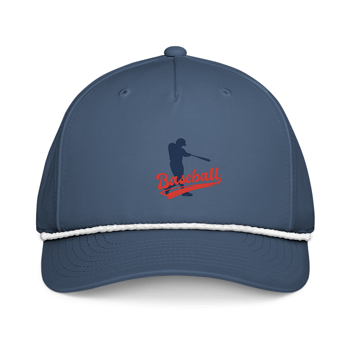 Retro Baseball Rope Hat | Stay-Dri Performance Snapback Cap product image (1)