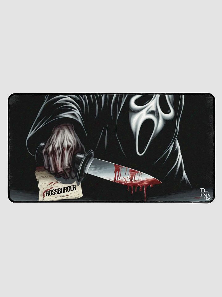 Ghost Face Desk Mat product image (1)