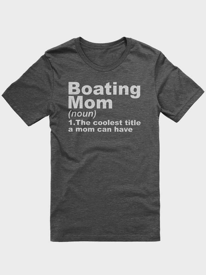 Boating Mom Bella+Canvas 3001 Unisex Tshirt product image (2)