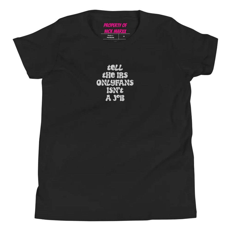 TELL THE IRS Youth Size product image (1)