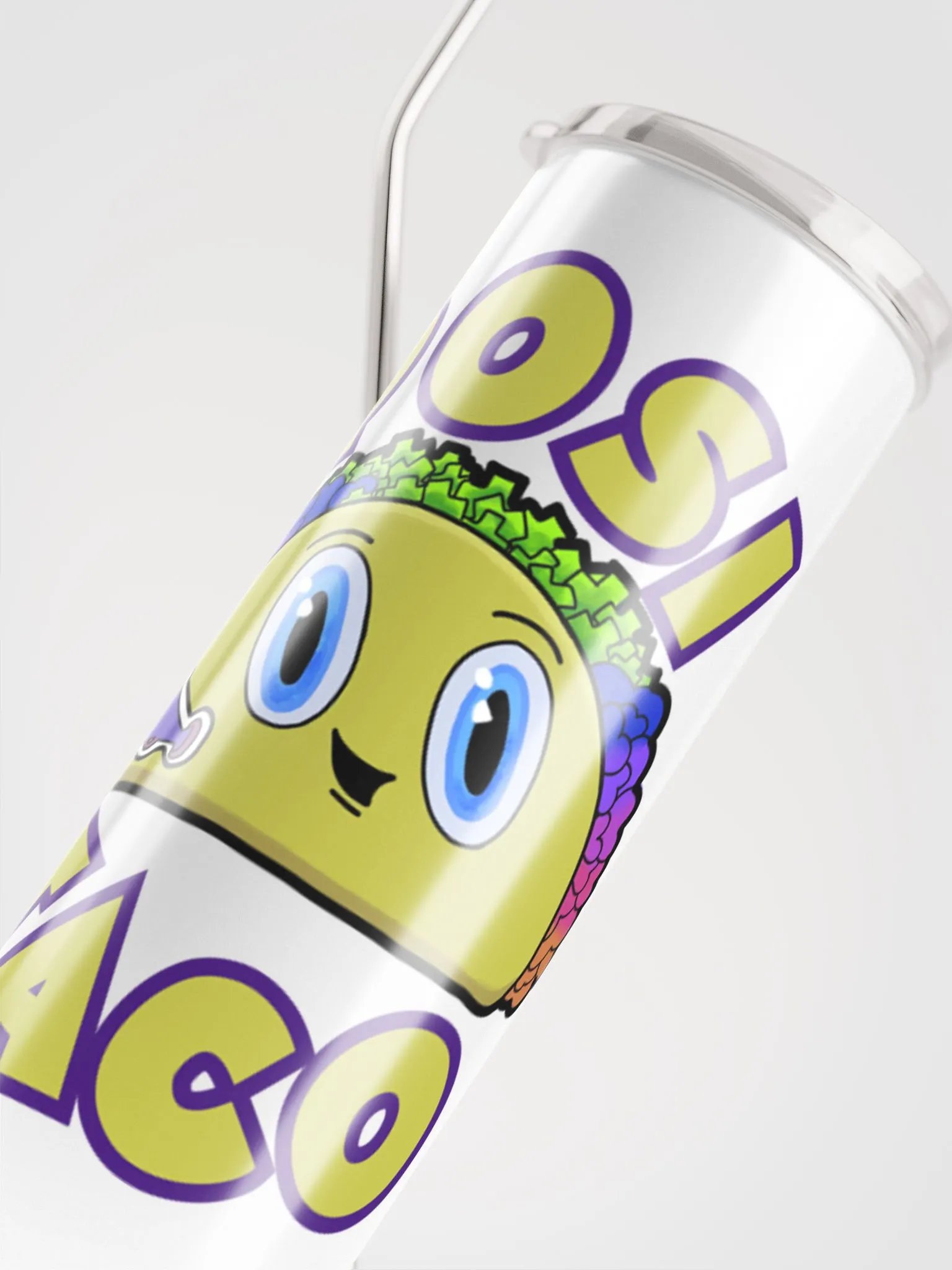 Positaco 20oz Tumbler with Straw product image (9)