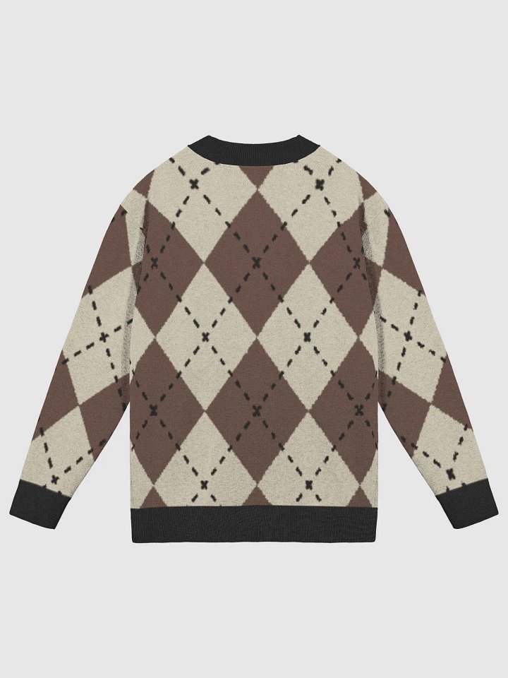 Pupper Pantone Argyle Knit Cardigan product image (7)