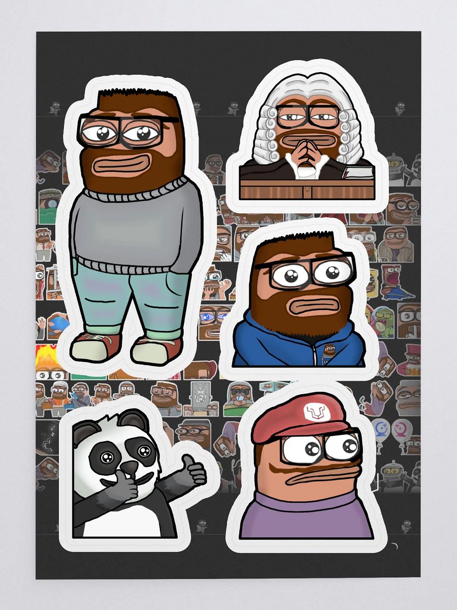 Leopard emote stickers 2 product image (3)