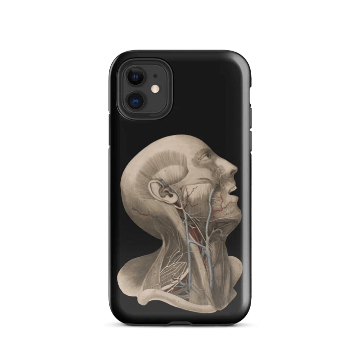 Anatomy Unleashed (Black Background) iPhone® Tough Case product image (2)