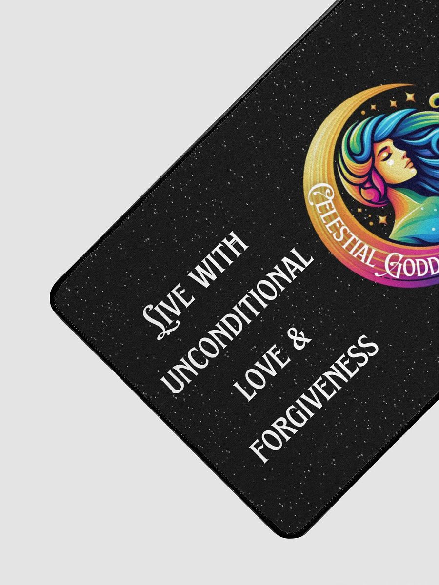 Celestial Crescent Moon Desk Mat product image (3)