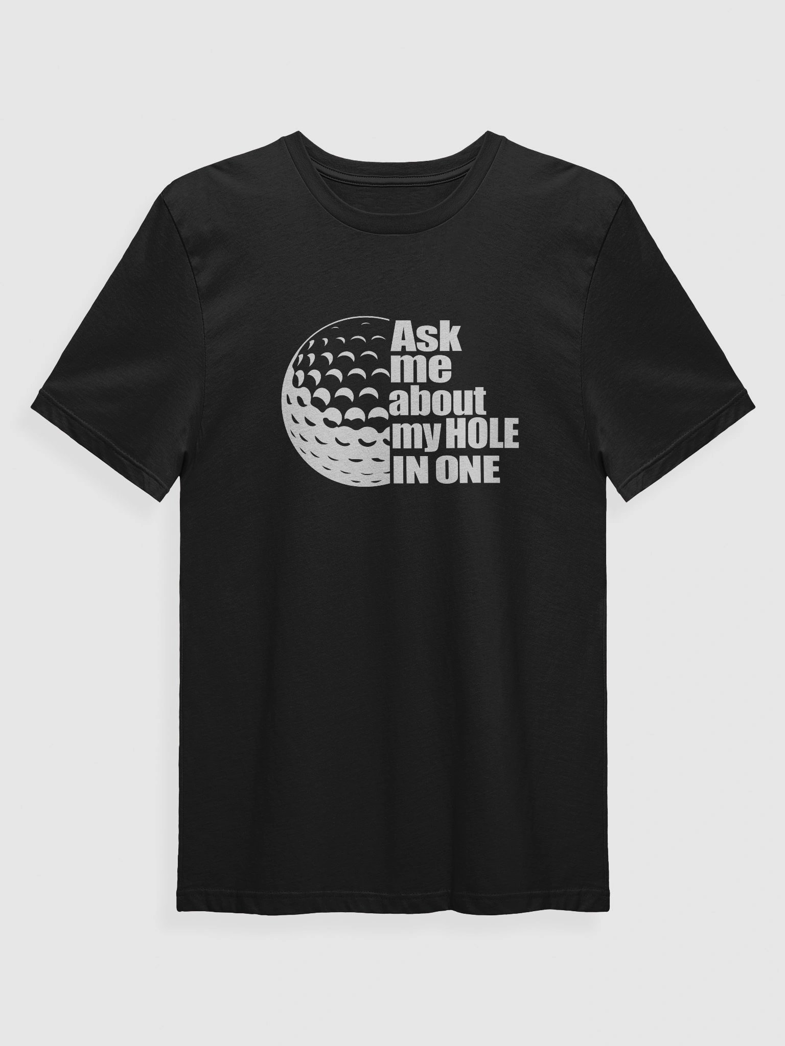 Men's Next Level Supersoft T-Shirt (Ask Me About My Hole In One) product image (1)
