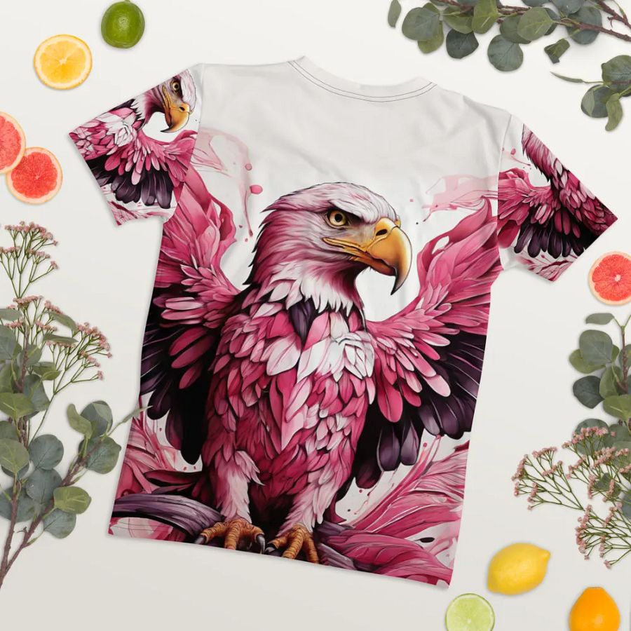 Pink eagle art product image (6)