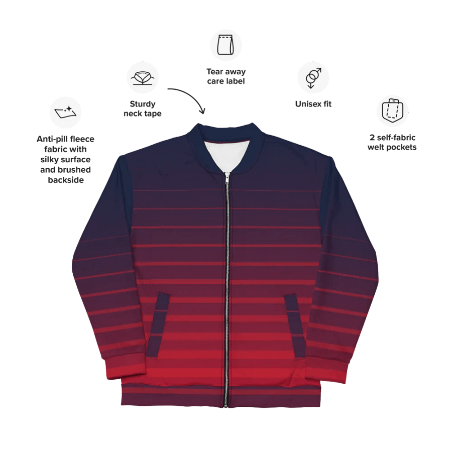 All-Over Print Bomber Jacket (2) product image (9)