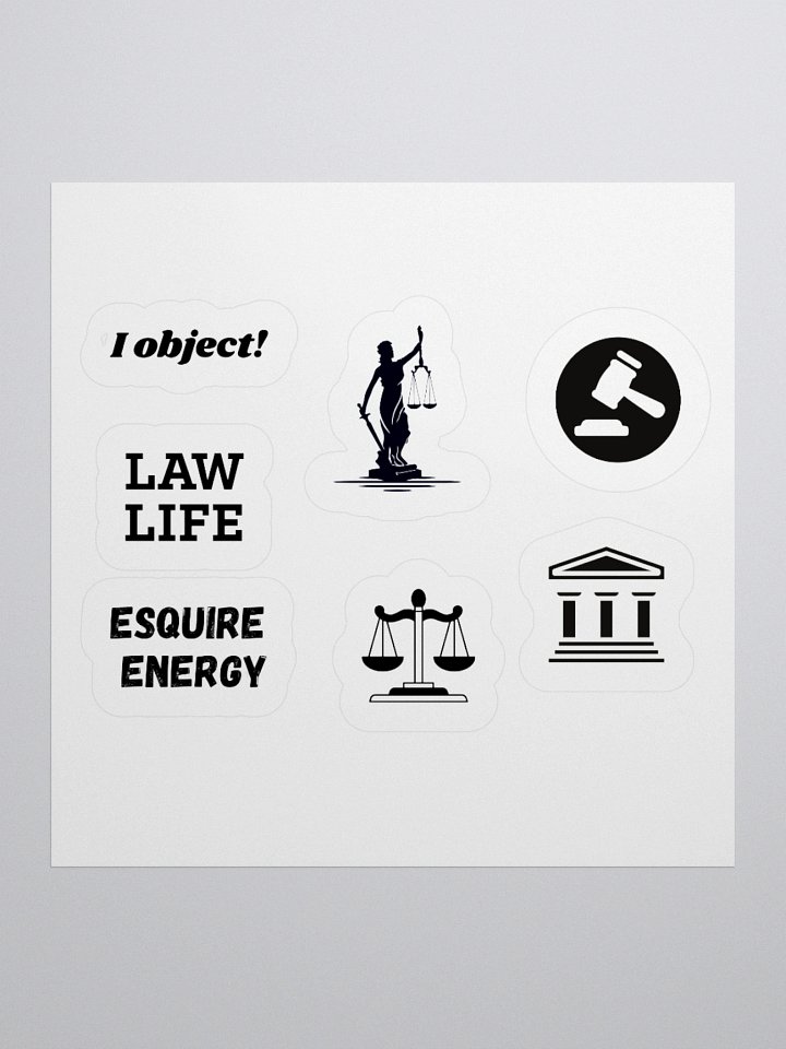 Power of Attorney Sticker Set product image (1)