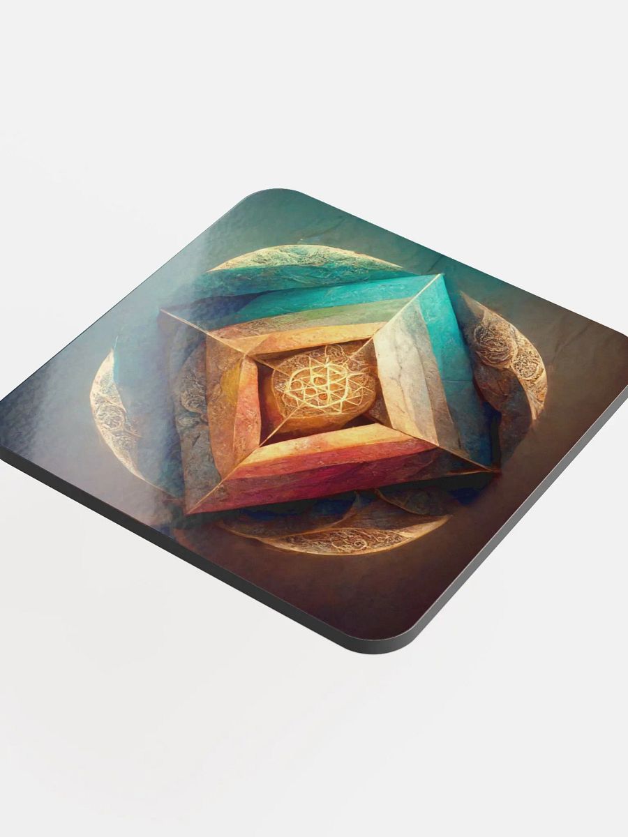 Mandala Symmetry Cork Coaster product image (4)