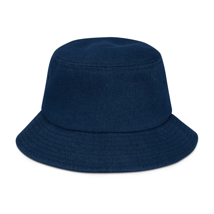 Bubbly and a B*tch (red) embroidered denim bucket hat product image (22)