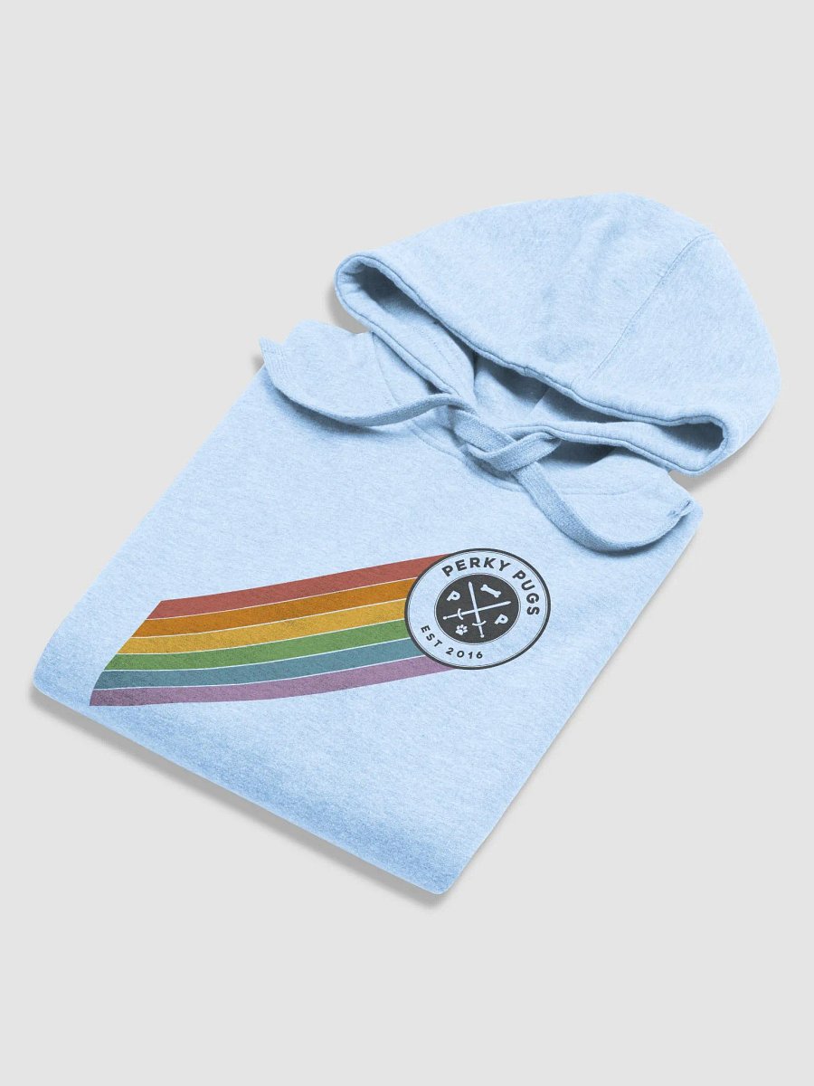 Perky Pride 2024 Retro Stripe Hoodie product image (5)