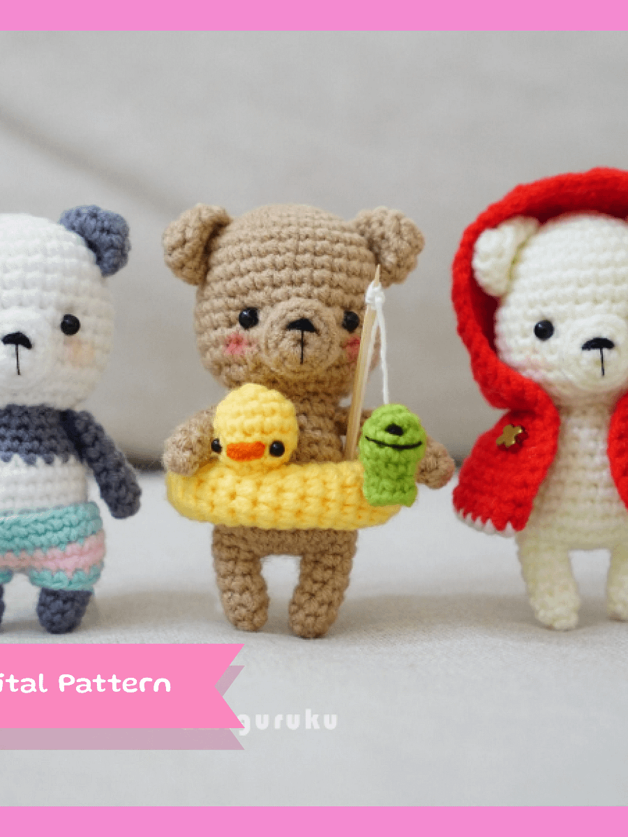 Picnic Bears - PDF Pattern product image (7)